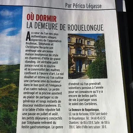 Demeure De Roquelongue 3* Saint-André-de-Roquelongue